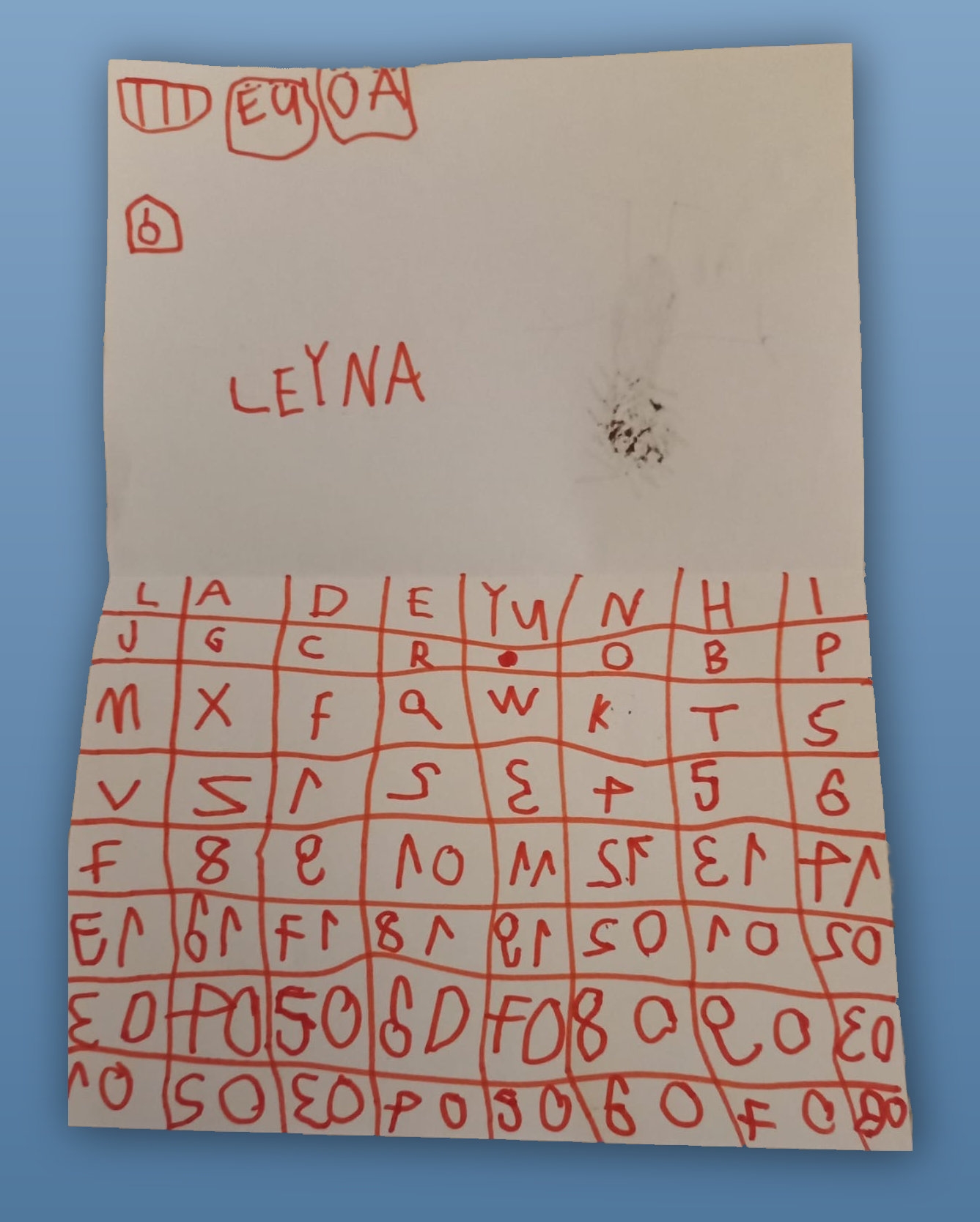 My grandchild's personal computer.